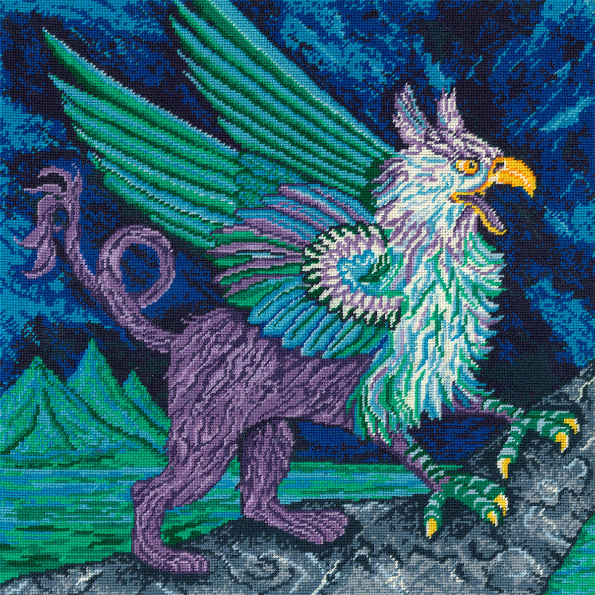 Mythical Creatures - Griffin - Tapestry Kit