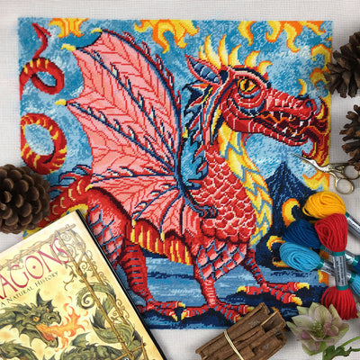 Mythical Creatures - Dragon - Tapestry Kit