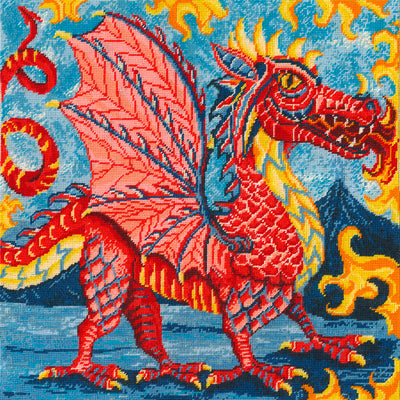 Mythical Creatures - Dragon - Tapestry Kit