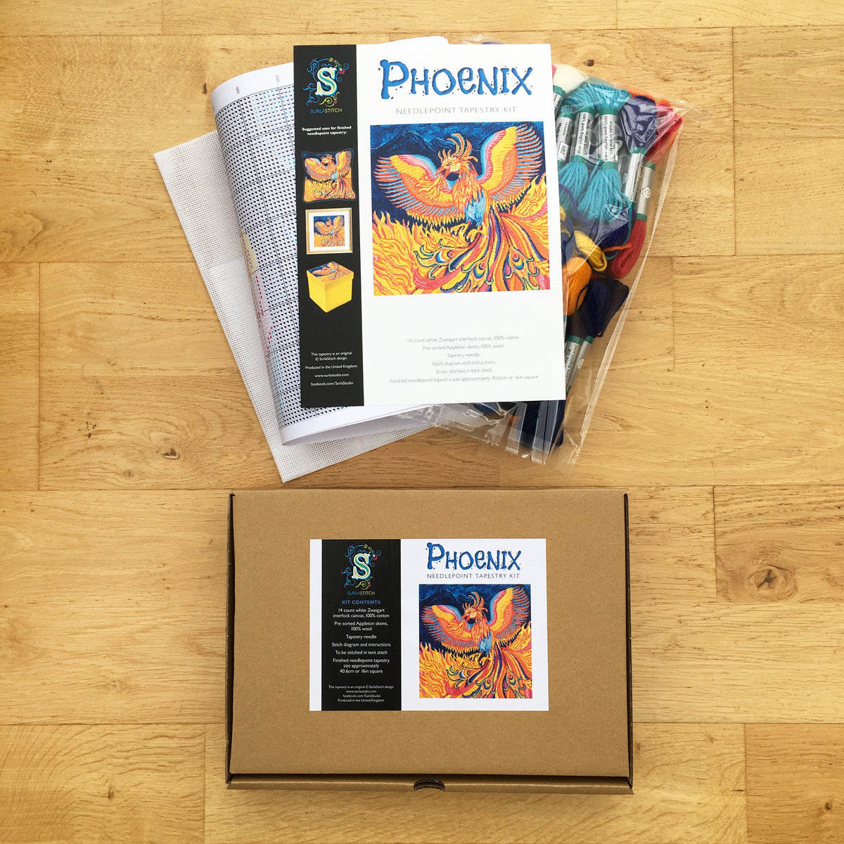 Mythical Creatures - Phoenix - Tapestry Kit