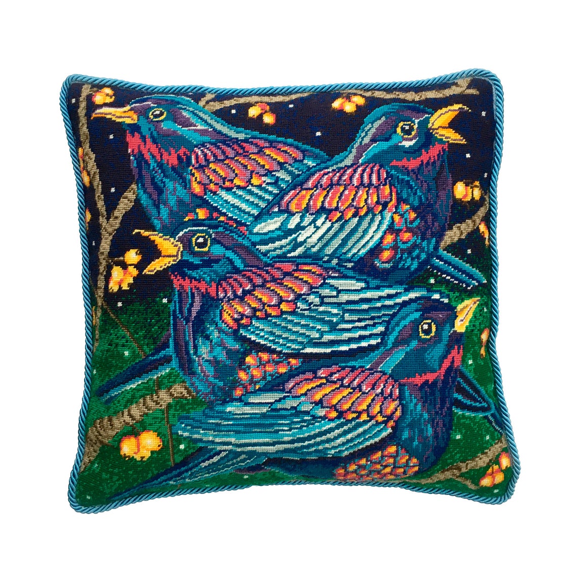 Birds - Blackbirds - Tapestry Kit